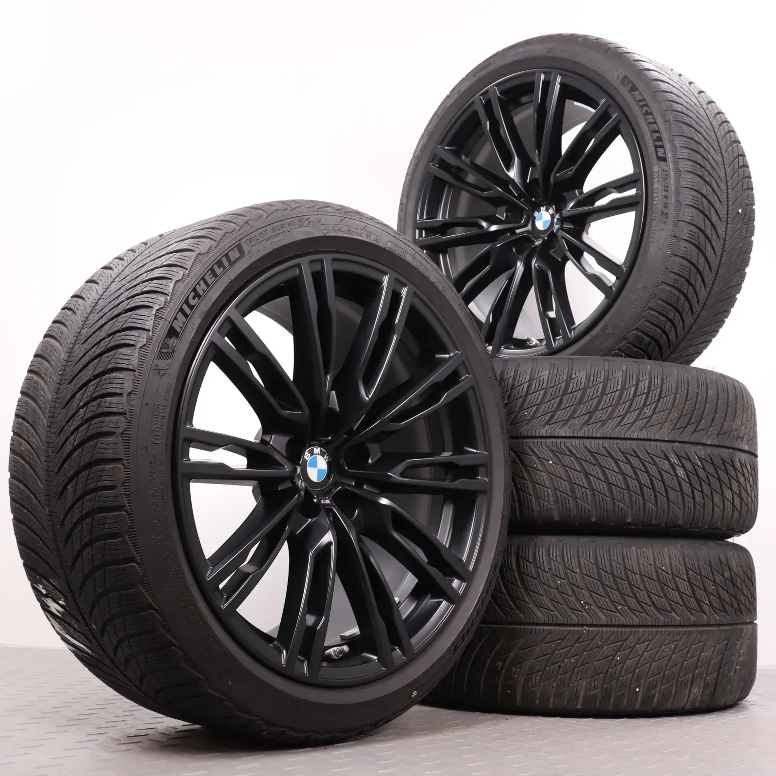 Winterräder 19 Zoll BMW M2 G87 M3 G80 G81 M4 G82 G83 Original Felgen Styling 829M 8093844 & 8093845 9x19ET20 & 9,5x19ET20 Winterreifen 275/35R19 100V XL *  Michelin Pilot Alpin 5 - Bild 1