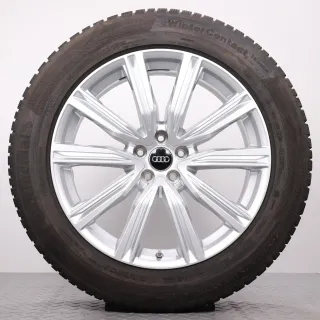 Winterräder 20 Zoll Audi Q8 SQ8 4M Original Felgen 4M8601025T Winterreifen 265/50R20 DOT19&23 5mm&8-8,5mm 111H XL AO Continental Winter Contact TS850P 5-V-Speichen-Design - Bild 3