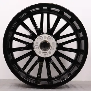 Alufelgen 19 Zoll BMW 5er G30 G31 Original Felgen Felgensatz Styling 635 V-Speiche schwarz glanzgedreht 8x19ET30 & 9x19ET44 5x112 66,6mm NEU DEMO - Bild 5