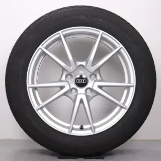 Winterräder 17 Zoll Audi A5 FU B10 Original Felgen 8B3601025A Winterreifen DOT24&25 5,5-6mm & 7-7,5mm 215/55R17 Goodyear Ultragrip Performance 3 - Bild 2
