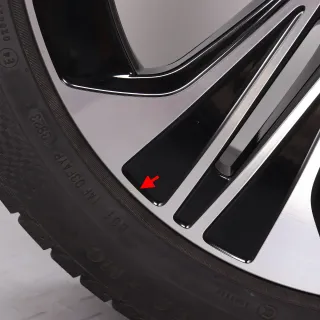 Winterräder 19 Zoll Mercedes-Benz W214 S214 Original Felgen A2144012300 Winterreifen 4-4,5mm DOT23&24 245/45R19 102H XL MO (Mercedes-Original) Continental Winter Contact TS860S - Bild 9