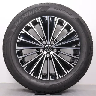 Winterräder 18 Zoll VW Tiguan CT & Tayron R4 Original Felgen 571601025K Winterreifen DOT24 7mm 235/55R18 104H XL AO Pirelli Sotttotero 3 Napoli 7,5x18ET40 5x112 - Bild 4
