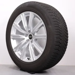 Winterräder 20 Zoll Audi Q8 SQ8 4M Original Felgen 4M8601025T Winterreifen DOT23 7-7,5mm 265/50R20 111H XL AO Continental Winter Contact TS850P 5-V-Speichen-Design - Bild 6