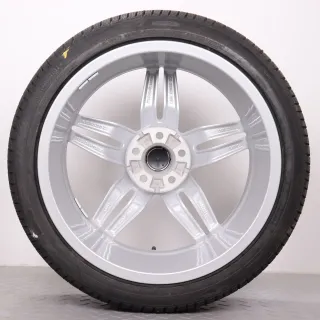 Winterräder 19 Zoll Audi A5 S5 F5 8W Original Felgen 8W0601025AM Winterreifen 255/35R19 96V XL AO Continental Winter Contact TS830P silber 8,5x19ET32 NEU - Bild 9