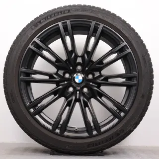 Winterräder 19 Zoll BMW M2 G87 M3 G80 G81 M4 G82 G83 Original Felgen Styling 829M 8093844 & 8093845 9x19ET20 & 9,5x19ET20 Winterreifen 275/35R19 100V XL *  Michelin Pilot Alpin 5 - Bild 3