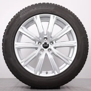 Winterräder 20 Zoll Audi Q8 SQ8 4M Original Felgen 4M8601025T Winterreifen 265/50R20 DOT19&23 5mm&8-8,5mm 111H XL AO Continental Winter Contact TS850P 5-V-Speichen-Design - Bild 7