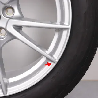 Winterräder 17 Zoll Audi A5 FU B10 Original Felgen 8B3601025A Winterreifen DOT24&25 5,5-6mm & 7-7,5mm 215/55R17 Goodyear Ultragrip Performance 3 - Bild 4