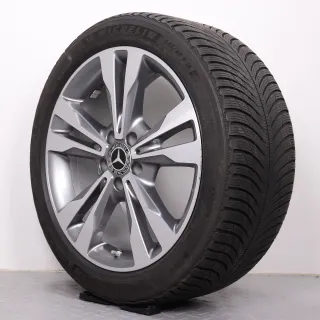 Winterräder 18 Zoll Mercedes C-Klasse W205 S205 C205 A205 Original Felgen A2054012802 & A2054012902 Reifen Michelin 5-5,5 225/45R18 & 245/40R18 RDK - Bild 11