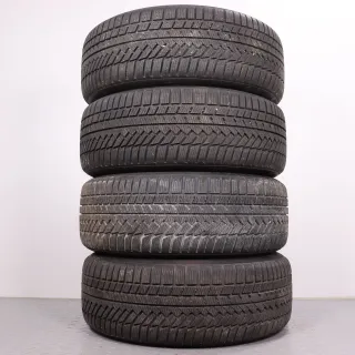 Winterräder 20 Zoll Audi A6 S6 4K C8 Original Felgen schwarz matt 4K0601025K Winterreifen 8-8,5mm DOT23 255/40R20 101W XL AO Continental Winter Contact TS 850 P 5-Arm Design - Bild 13