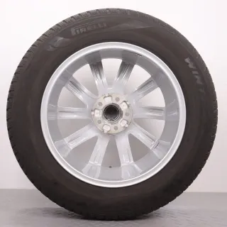 Winterräder 18 Zoll Audi Q5 GU Original Felgen 8MA601025Q Winterreifen DOT24 2x 5mm / 2x 6-6,5mm 235/60R18 107H XL R0 Pirelli Scorpion Winter 2 10-Speichen silber 7x18ET34 5x112 - Bild 8