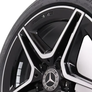 Sommerräder 18 Zoll Mercedes-Benz A-Klasse W177 V177 B-Klasse W247 CLA-Klasse C118 X118 Original Felgen A1774011500 Sommerreifen 225/45R18 95W XL Hankook 7,5x18ET49 - Bild 7
