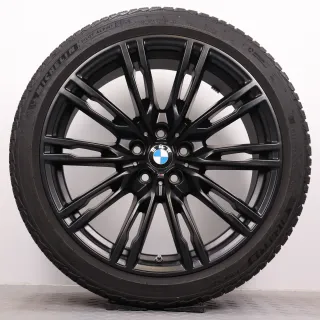 Winterräder 19 Zoll BMW M2 G87 M3 G80 G81 M4 G82 G83 Original Felgen Styling 829M 8093844 & 8093845 9x19ET20 & 9,5x19ET20 Winterreifen 275/35R19 100V XL *  Michelin Pilot Alpin 5 - Bild 4
