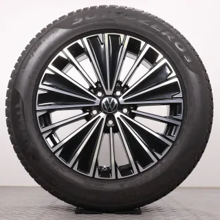 Winterräder 18 Zoll VW Tiguan CT & Tayron R4 Original Felgen 571601025K Winterreifen DOT24 7-7,5mm 235/55R18 104H XL AO Pirelli Sotttotero 3 Napoli 7,5x18ET40 5x112 RDK - Bild 5