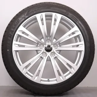 Winterräder 20 Zoll Audi A8 S8 4N D5 Original Felgen 4N0601025Q Winterreifen DOT19 demontiert von Neuwagen 265/40R20 104V XL AO Goodyear Ultragrip Performance GEN-1 9x20ET40 RDK - Bild 3