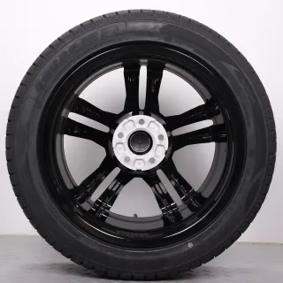 Winterräder 18 Zoll Audi A4 8W B9 Allroad Original Felgen 8W9601025B Winterreifen 245/45R18 100V XL Goodride SW608 5 Paralellspeichen Design Schwarz 7,5x18ET29 - Bild 8