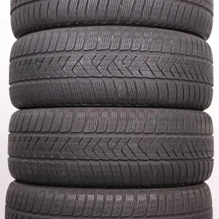 4x 225/45R18 91H Winterreifen Pirelli Sottozero 3 MO 2254518 4-4,5mm DOT17&19 - Bild 3